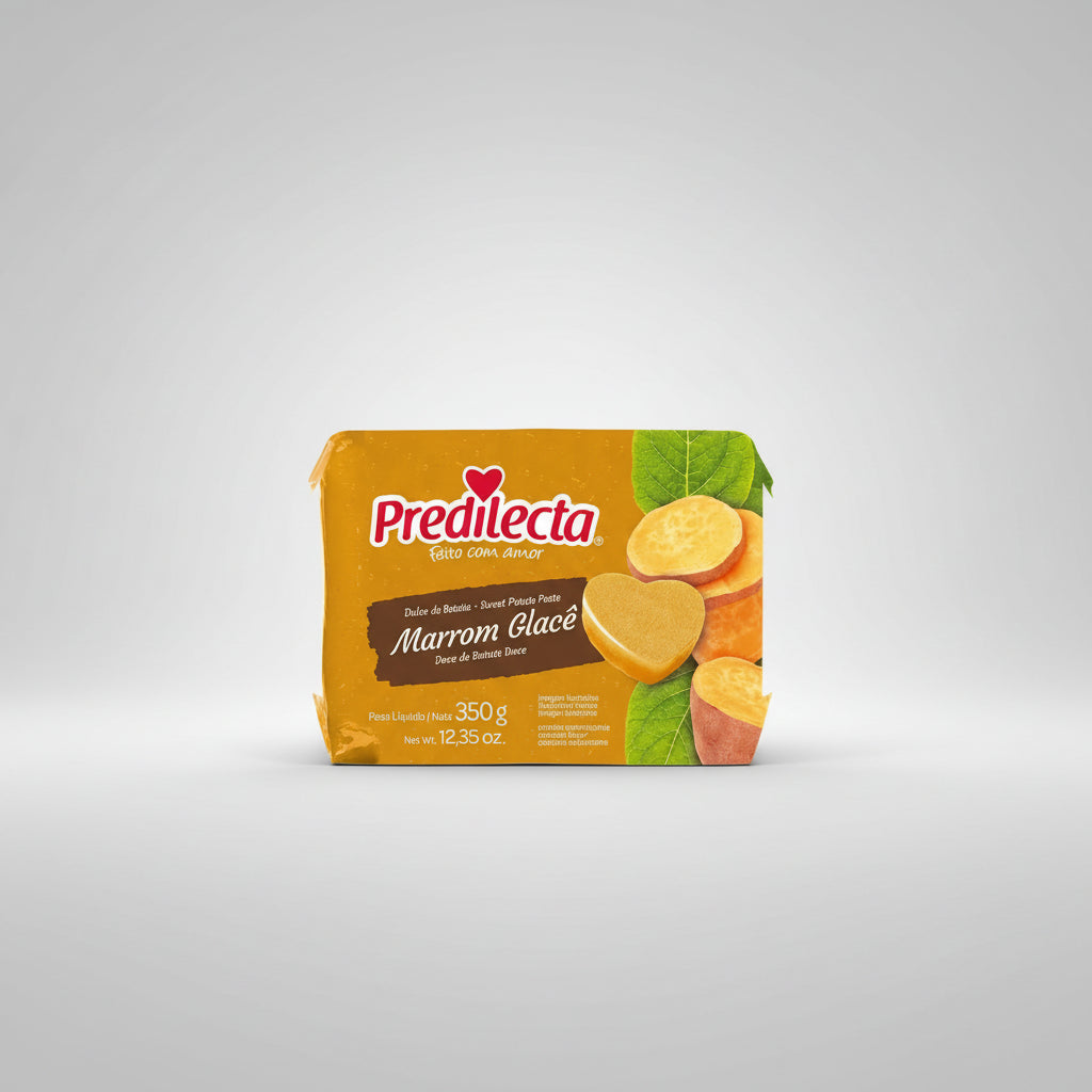 Predilecta Marrom Glacê Bloco (350g)